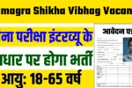 Samagra Shikha Vibhag Vacancy